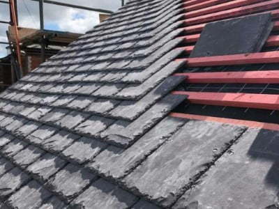 New Slate Tiled Roofing in Kilkenny