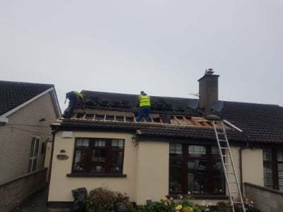Repairing Damaged Roof in Tipperary