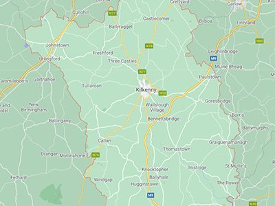 County Carlow Area and Regions